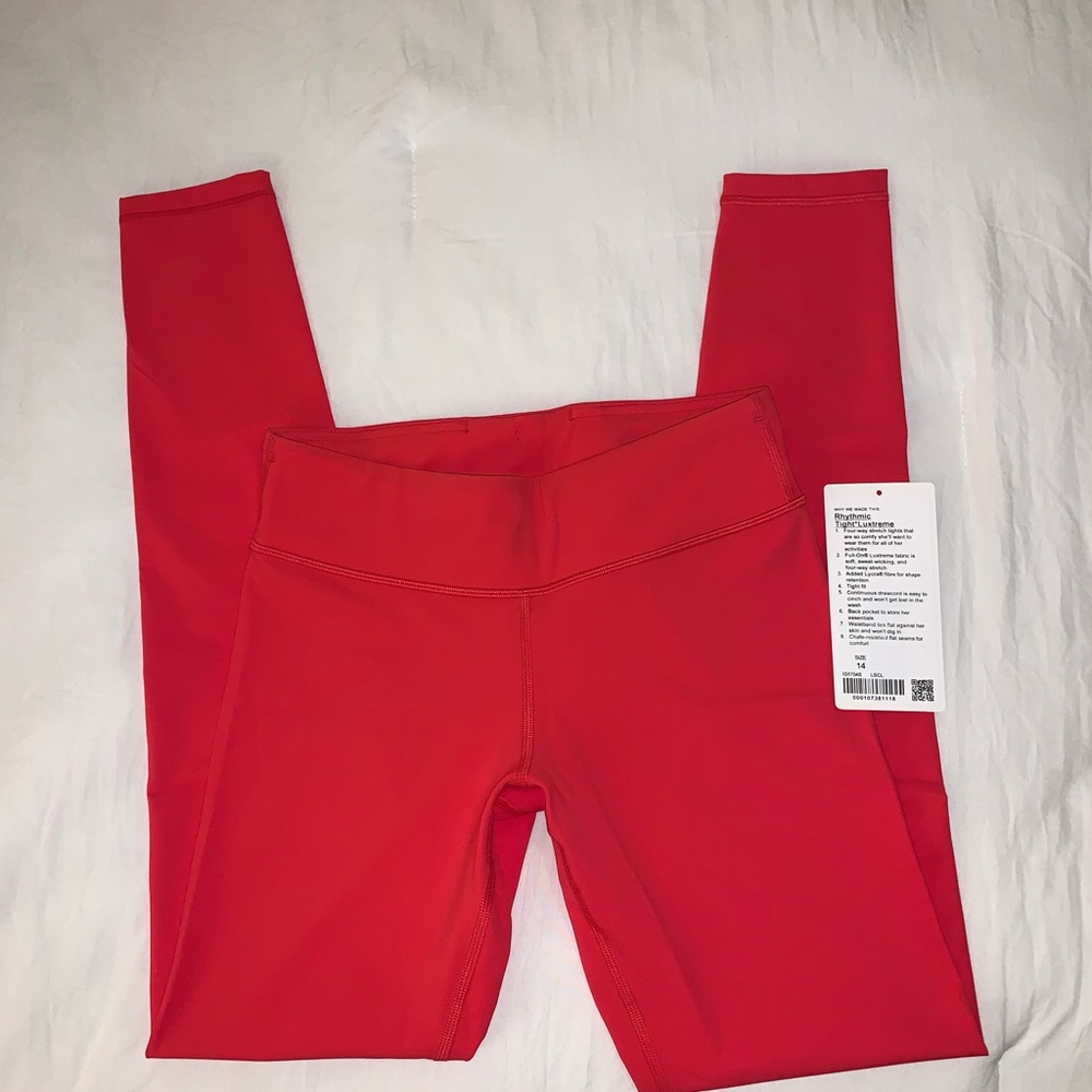 FULL LENGTH CORAL PINK LULULEMON